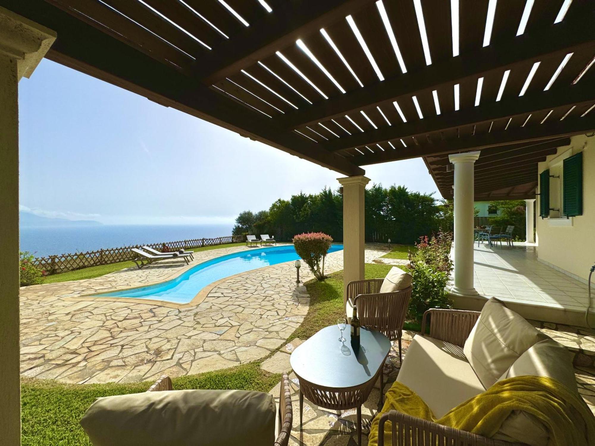 Villa Afroditi, Spartia, Kefalonia Livathos  Екстериор снимка