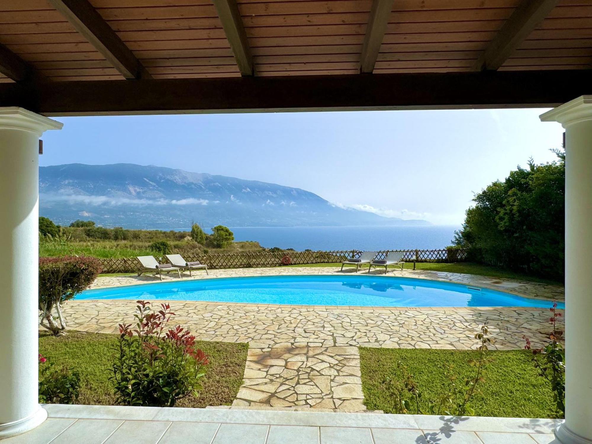 Villa Afroditi, Spartia, Kefalonia Livathos  Екстериор снимка